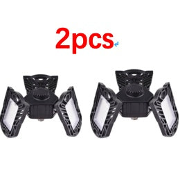 LED Garage Light with 360° Adjustable Panels – Super Bright, Easy Install